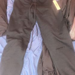 Black essentials sweatpants 