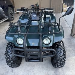 Yamaha Big Bear 400cc 4x4 Atv quad 