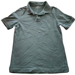 vineyard vines green polo shirt youth boy sz S 8/10