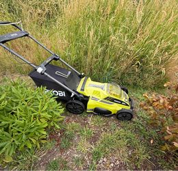 Ryobi 40v battery push 20” mower only no battery included