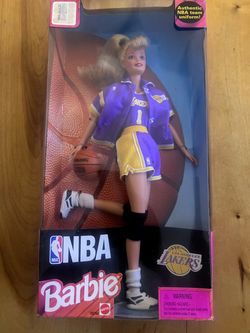 NBA Los Angeles Lakers Barbie Doll