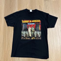 FW16 Supreme Capone N Noreaga BLACK SIZE L