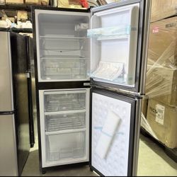 Refrigerator for Dorm 4.3 Cu. Ft, Mini, 7-Level Adjustable Thermostat RV Separate Freezer, Fridge