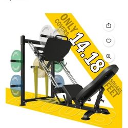 Leg Press And Weights 