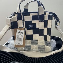 Vans Checkered Mini Tote Brand New With Tags 