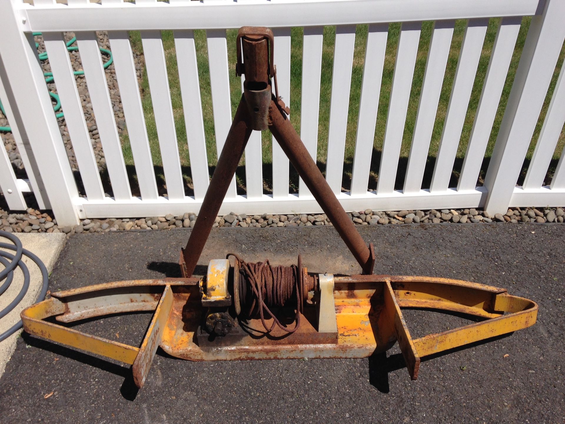 Koenig iron works model 100 pto winch for Sale in Vancouver, WA OfferUp