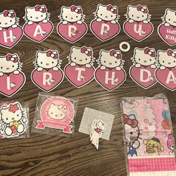 Hello Kitty Birthday Party Pack