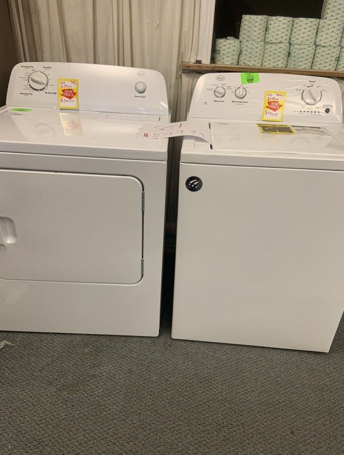 ROPER WASHER AND DRYER RTWFW REDFW ️ for Sale in San Antonio, TX OfferUp