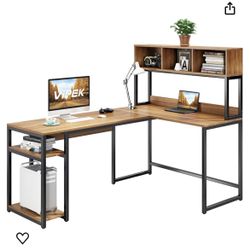 4.7 4.7 out of 5 stars 545 VIPEK L-Shaped Desk with Hutch, 69" Large Computer Desk Gaming Table PC Table Workstation Study Writing Table with Storage 