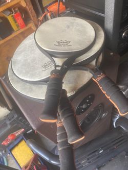 Remo Paddle Drums Lot of 4