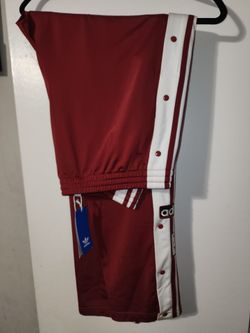 Red Adidas pants
