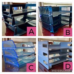 Paper Trays - School or office supplies, Scrapbooking, Hobbies 