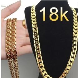 Chain cuba 18k