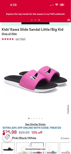 Nike girl slides