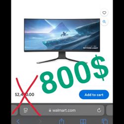 Dell Alienware 38" WQHD Ultrawide Curved Gaming Monitor 144hz 1ms AW3821DW