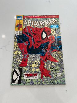 Spiderman #1, Green Variant, Legend of the Arachknight Torment Todd McFarlane NM