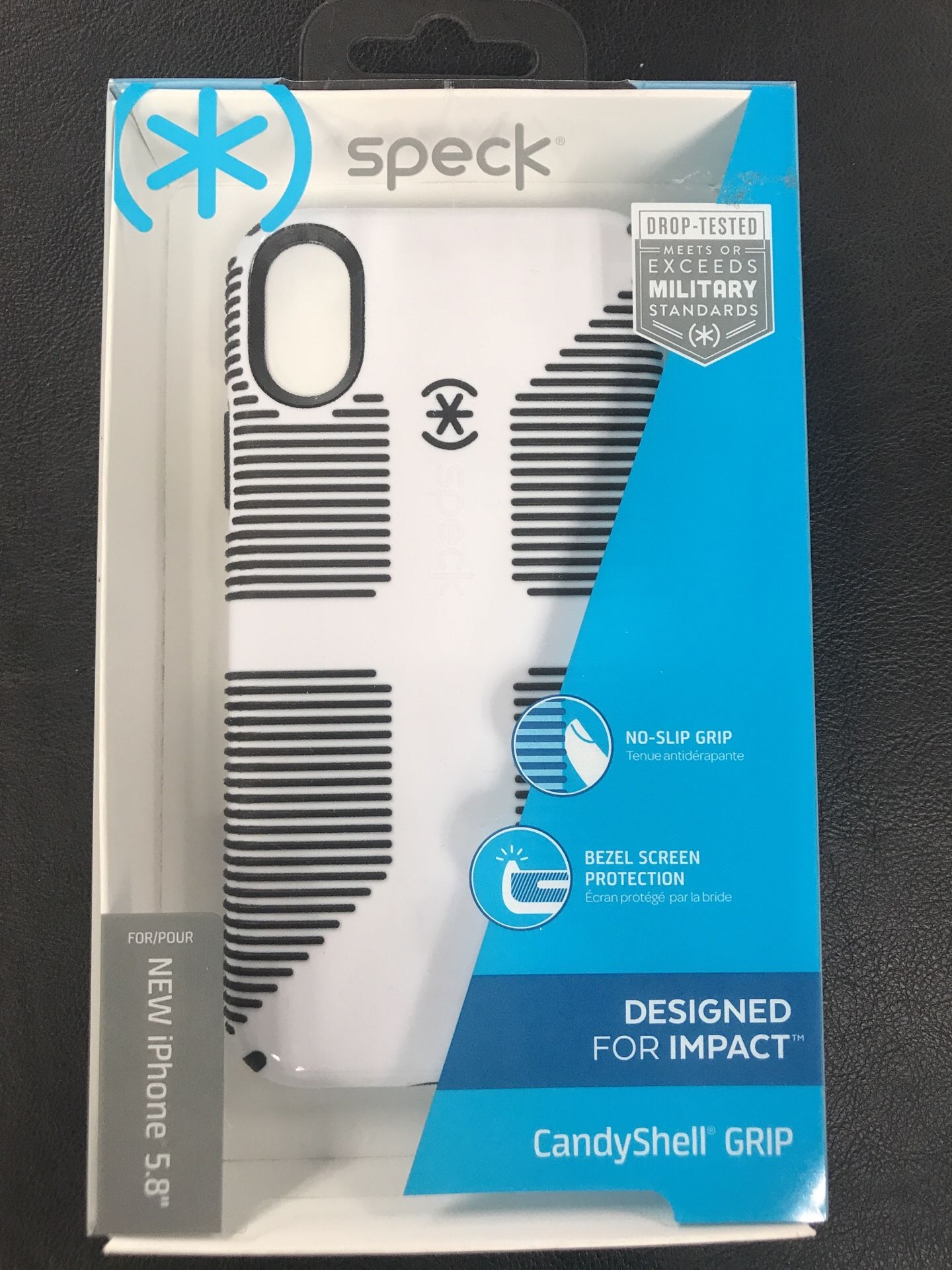 New IPhone X Candy Shell Speck case Drop Tested Designed for impact