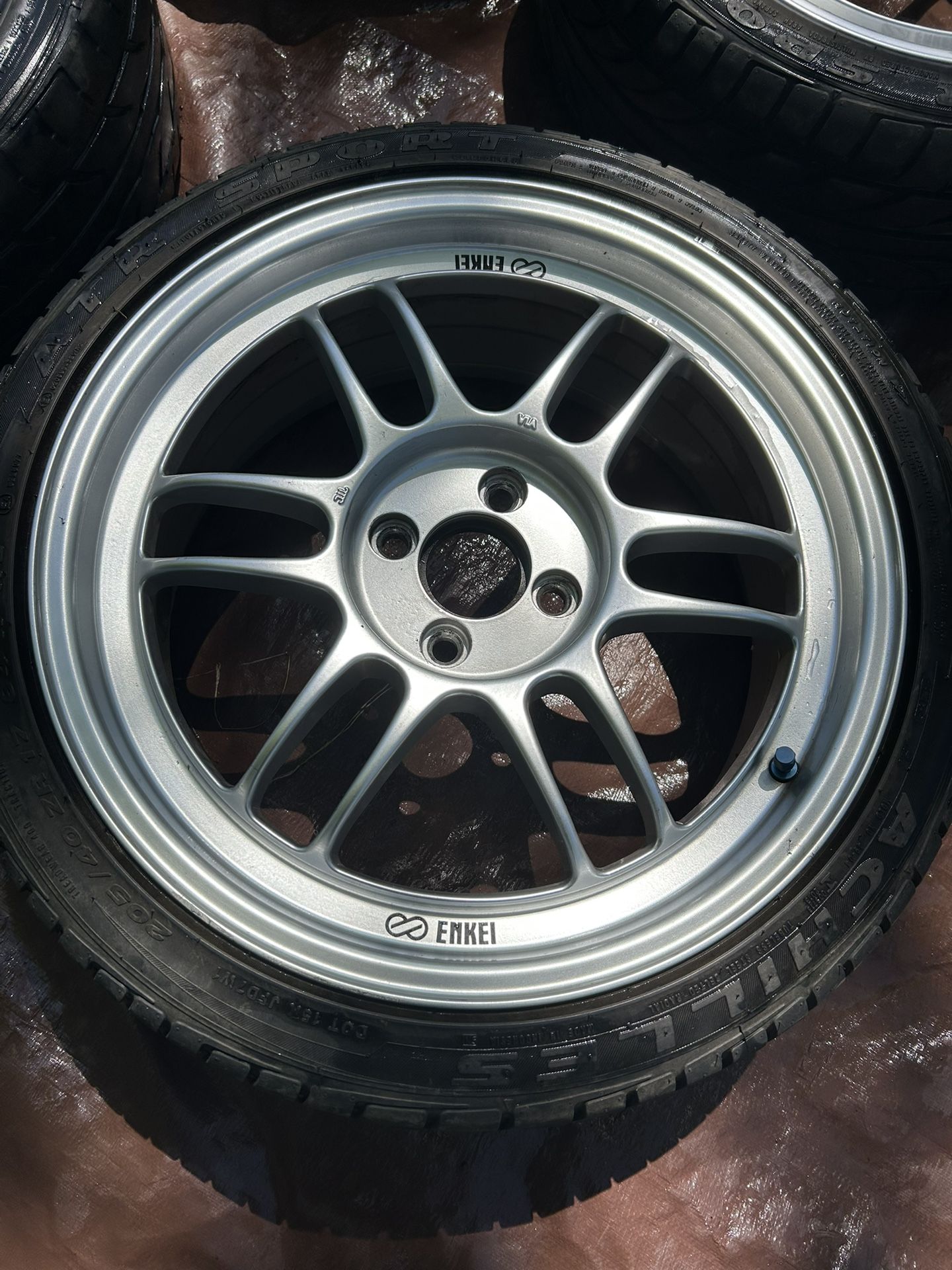 $200 ENKEI WHEELS 17x7 ET43 TOYOTA, MAZDA, MINI COOPER