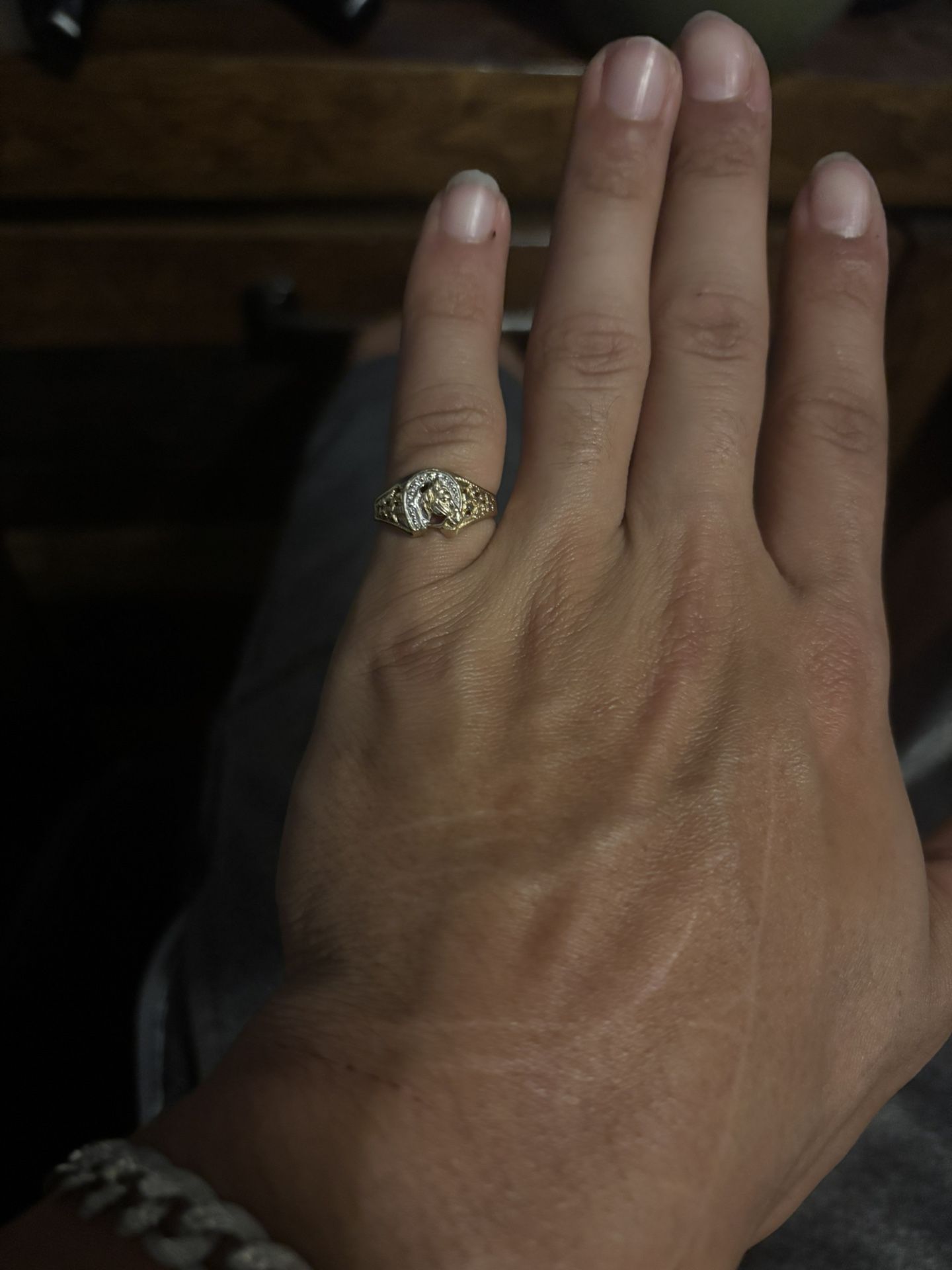 10k Yellow Gold Pinky Ring