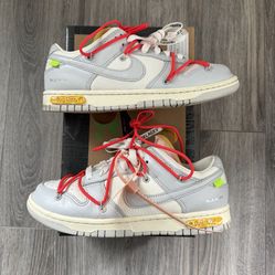 Pre-Owned Nike Dunk Low Off-White Lot 6 Of 50