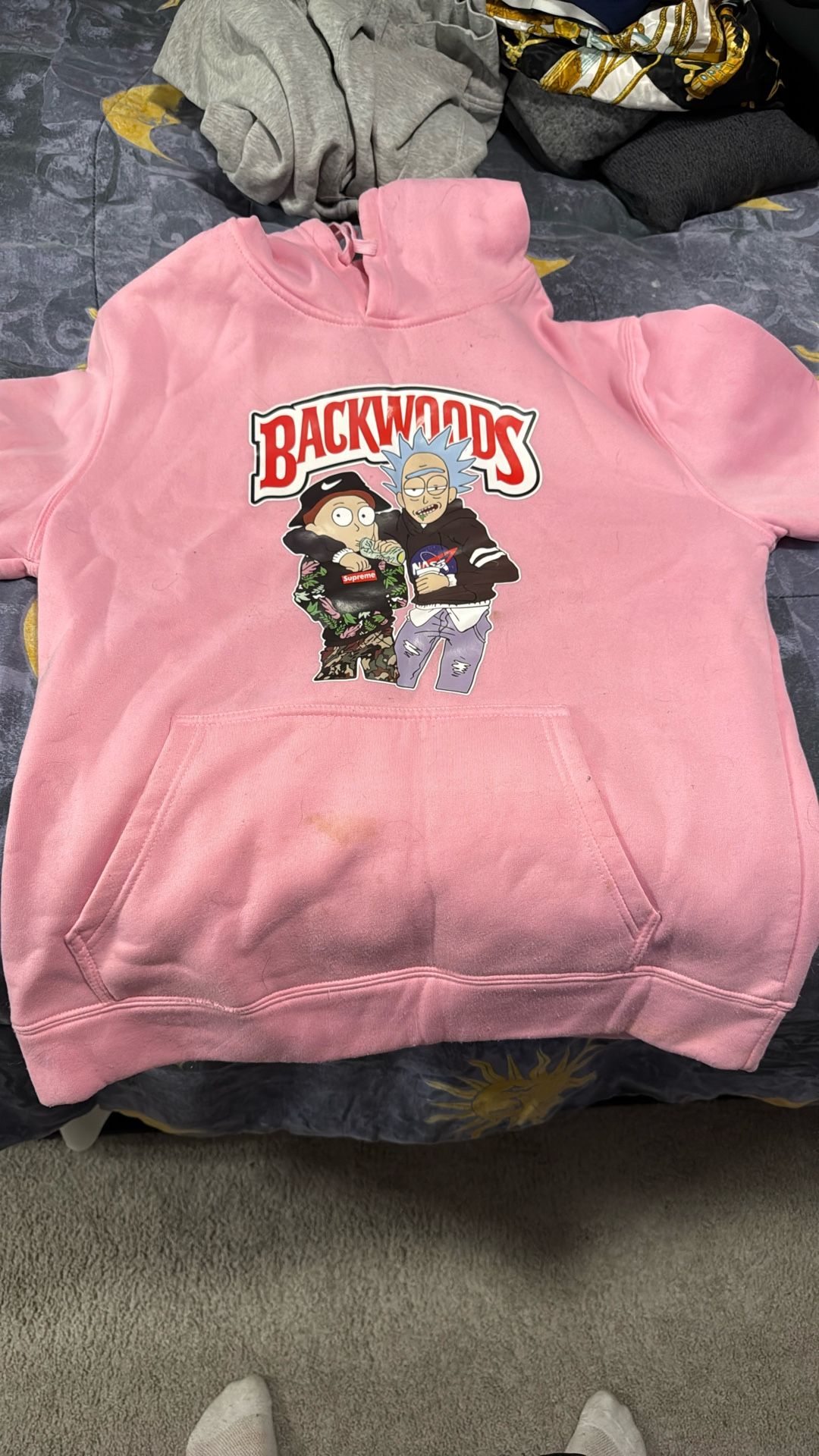 Pink Backwoods Sweater