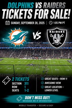 Raiders Vs Dolphins