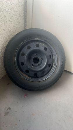 Tire with Steel Wheel 225/60 R17, 17 X 6.5