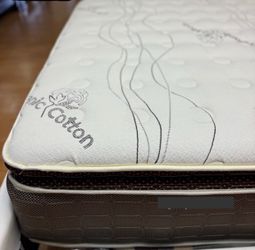Full size serenity pillow top mattress