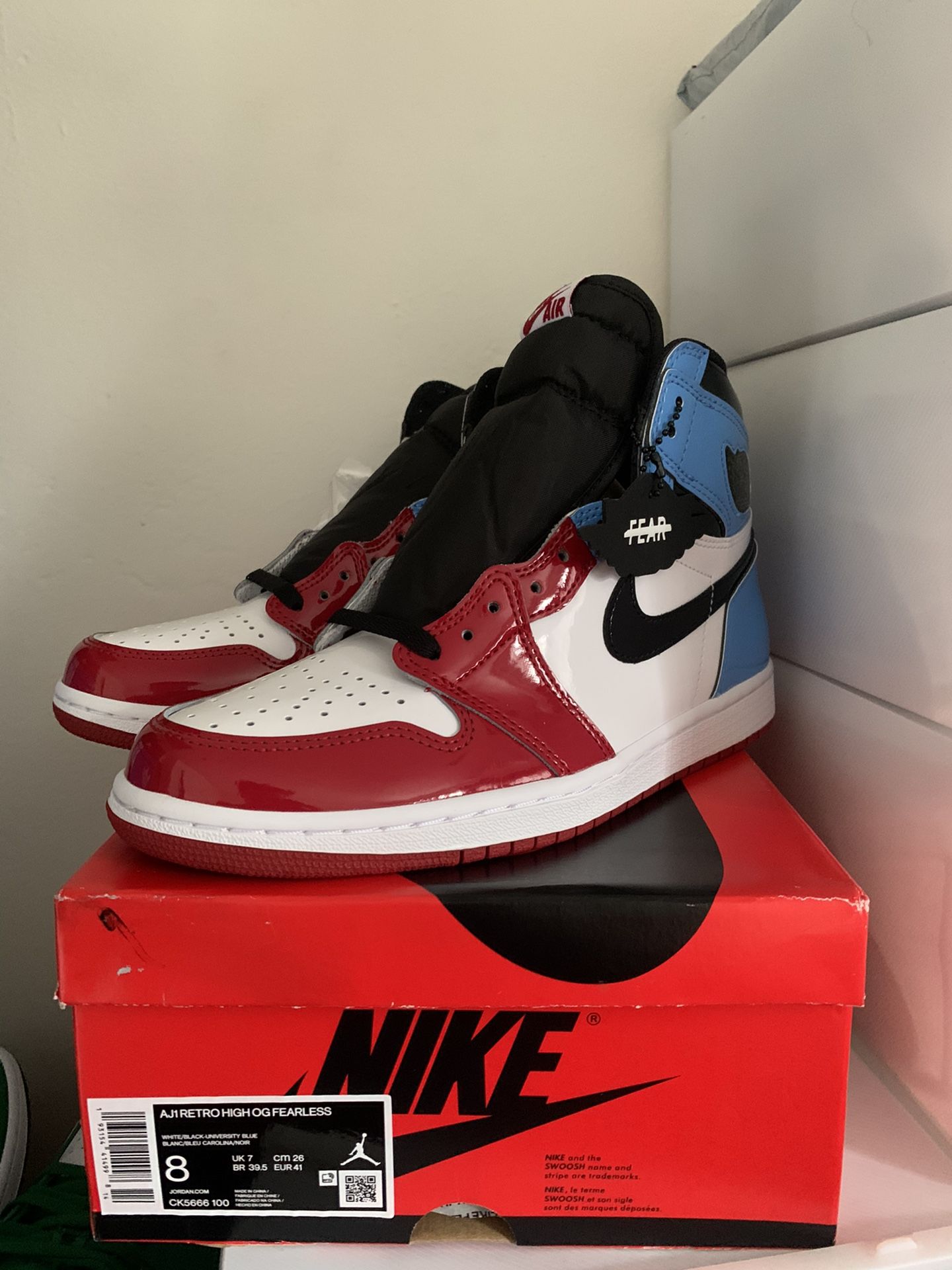 Jordan 1 fearless