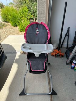 Disney Minnie Mouse collapsible high chair