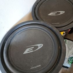 Alpine Type E 12" Subwoofers