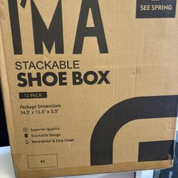 Clear Stackable Show Boxes