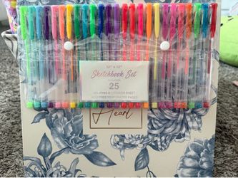 Drawing set with markers