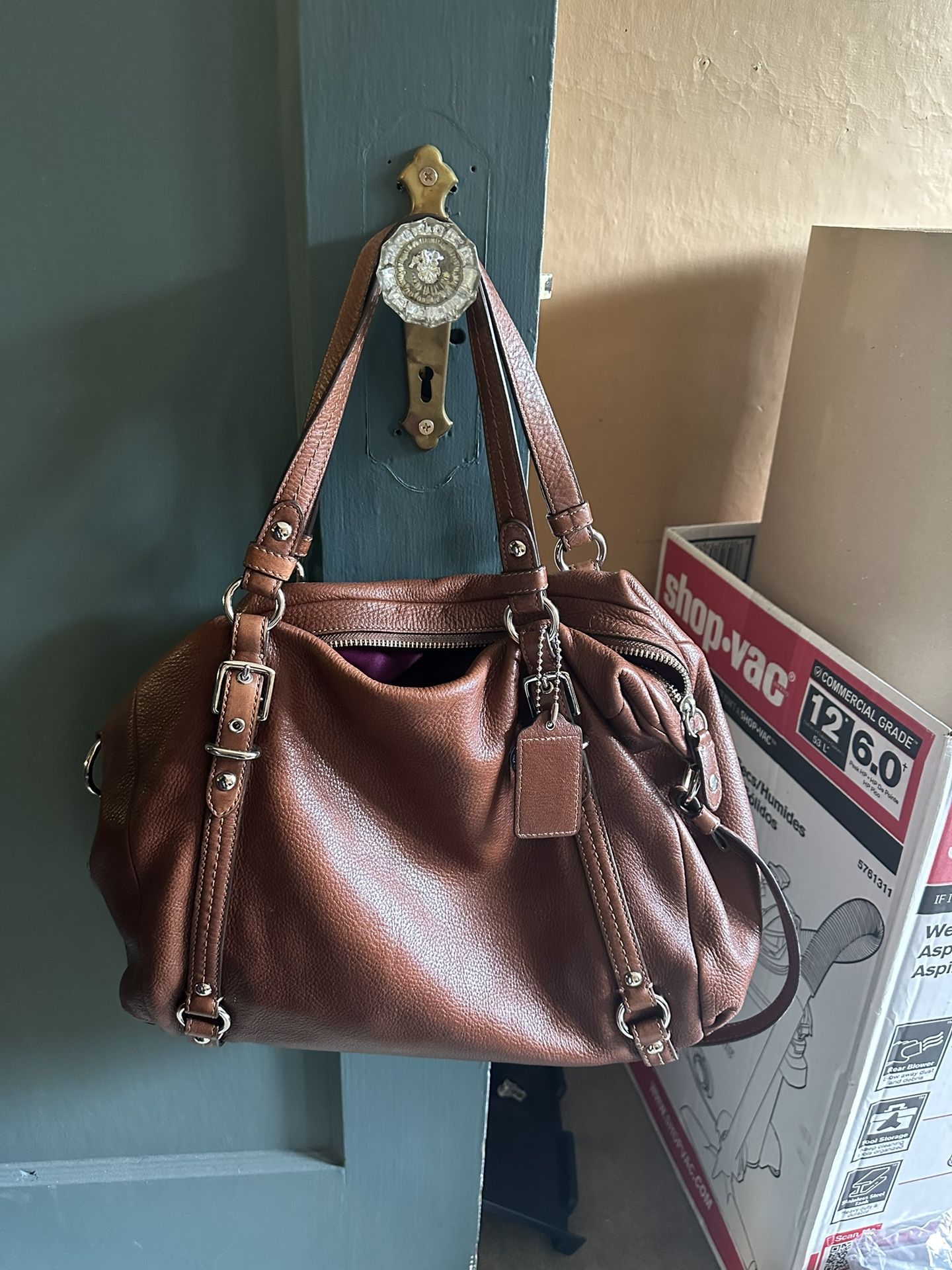 Brown Coach Purse