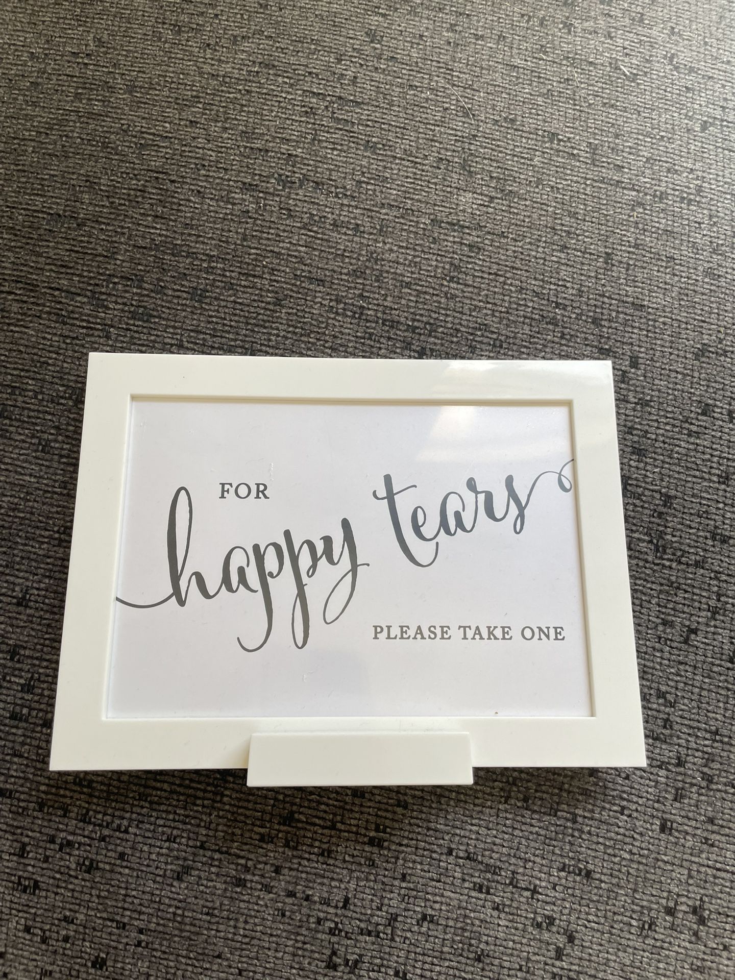 Happy Tears Sign