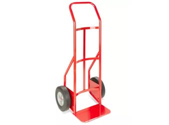 Milwaukee 600-lb Capacity 2 -Wheel Red Steel Standard Hand Truck