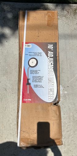 Adjustable gate wheel