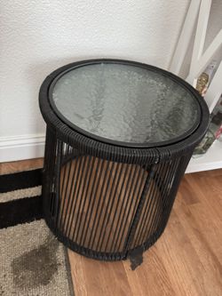 Side Glass Table
