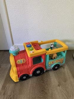Fisher-Price ABC Express Learning Train with Animal Figures