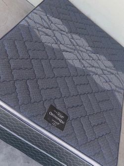 Black euro Queen size mattress set