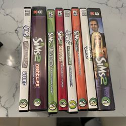 Various Sims PC games