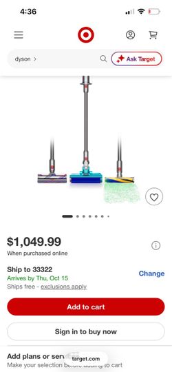 Dyson V15s Detect Submarine Cordless Stick Vacuum 10" Path Yellow: Multi-Surface, Bagless, Wet/Dry, Cyclonic Action, 3 Speeds, Lithium Battery