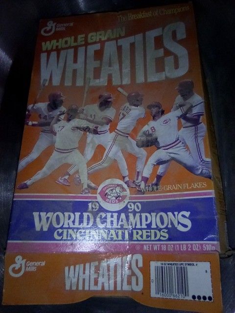 Cincinnati Reds Wheaties Box