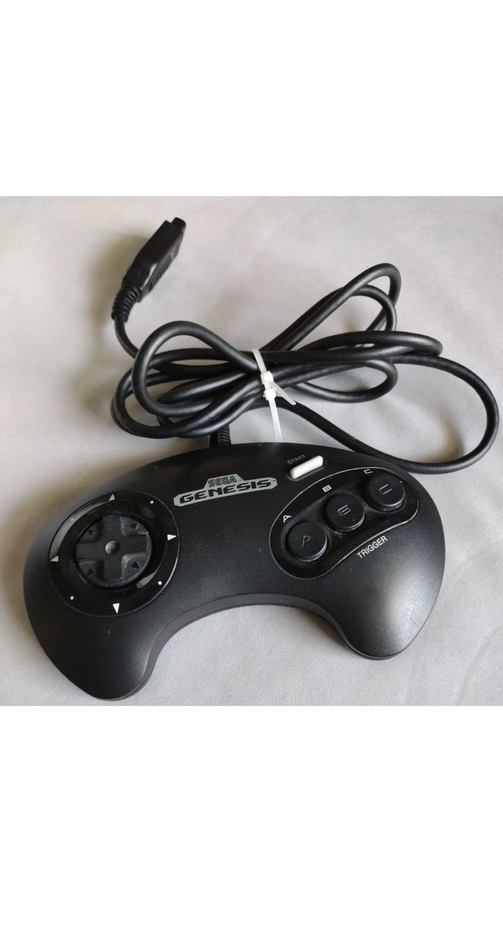 Sega Genesis Controller 3 Button Model 1650 Authentic Original OEM Video Games