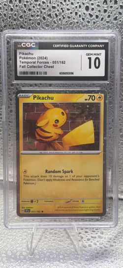 Pikachu temporal forces cgc 10!