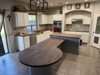 Custom countertops!