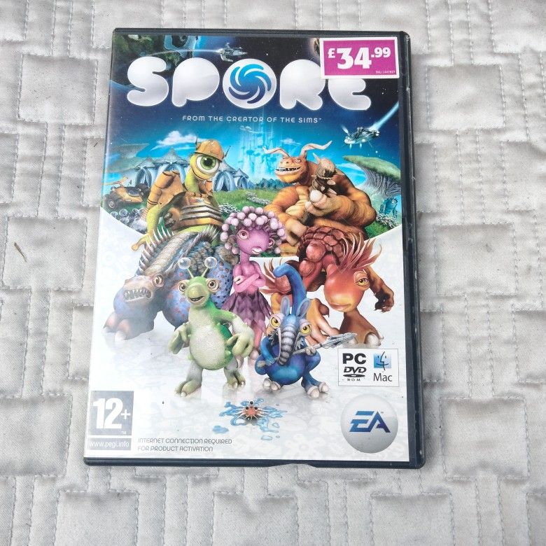 Spore.PC DVD rom..Mac