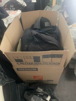 Moving Sell- A Box of  Man  Clothing ( large )