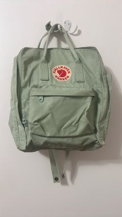 Fjallraven Sage Green Backpack 