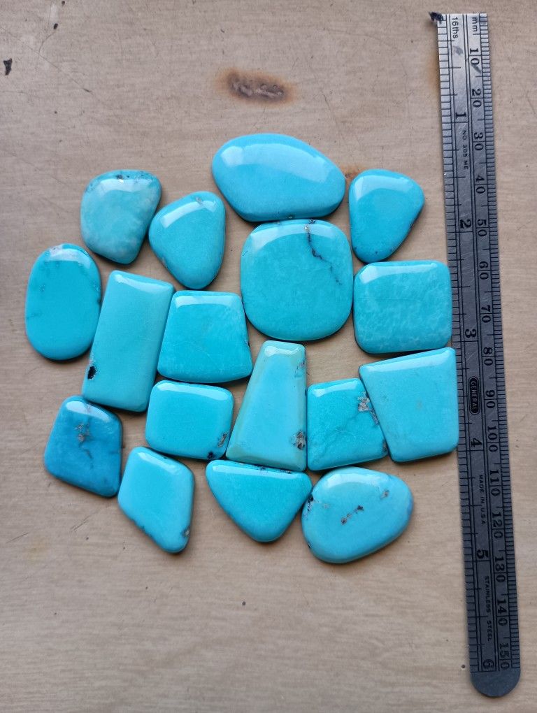 Persian Turquoise Cabochons